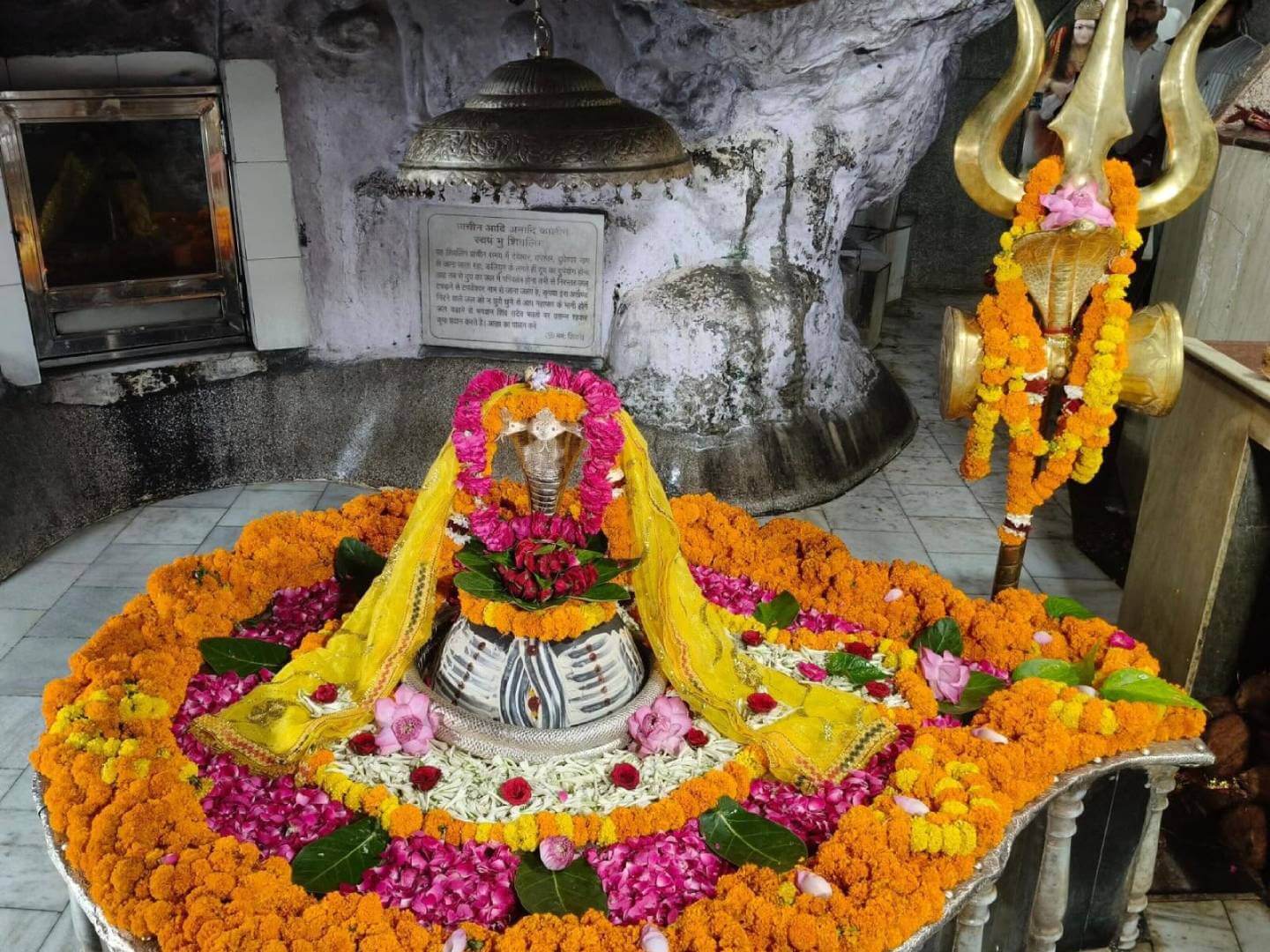 The Tapkeshwar Mahadev cave temple in Dehradun